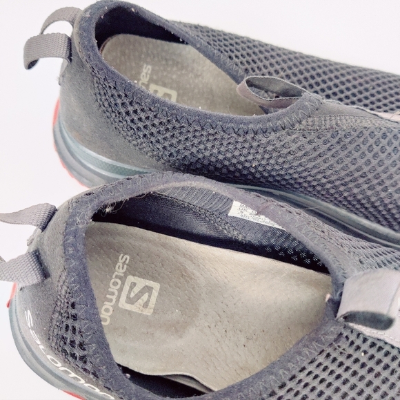 Salomon RX Moc 3.0 Sports Shoes Sneakers in Black & Red Size 7.5 - Picture 7 of 8